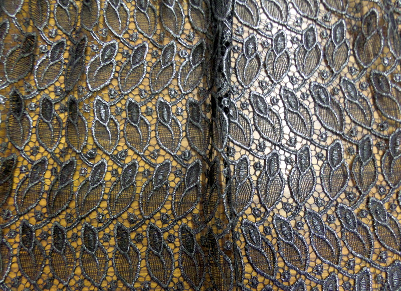 6.Silver Novelty Fabric #4